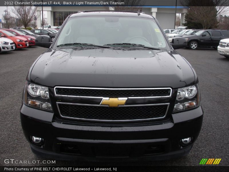 Black / Light Titanium/Dark Titanium 2012 Chevrolet Suburban LT 4x4