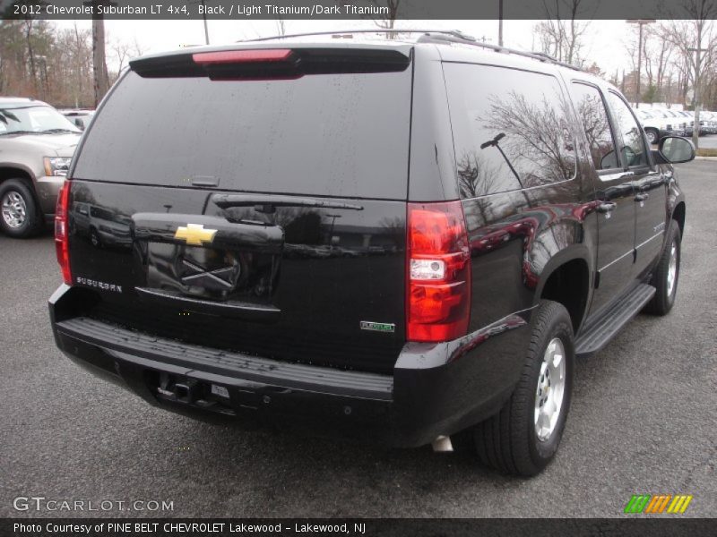 Black / Light Titanium/Dark Titanium 2012 Chevrolet Suburban LT 4x4