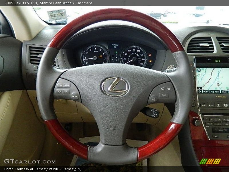 Starfire Pearl White / Cashmere 2009 Lexus ES 350