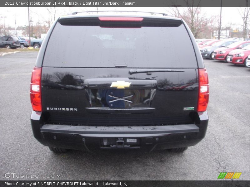 Black / Light Titanium/Dark Titanium 2012 Chevrolet Suburban LT 4x4
