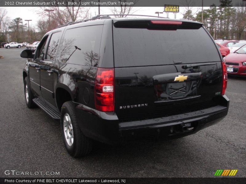 Black / Light Titanium/Dark Titanium 2012 Chevrolet Suburban LT 4x4