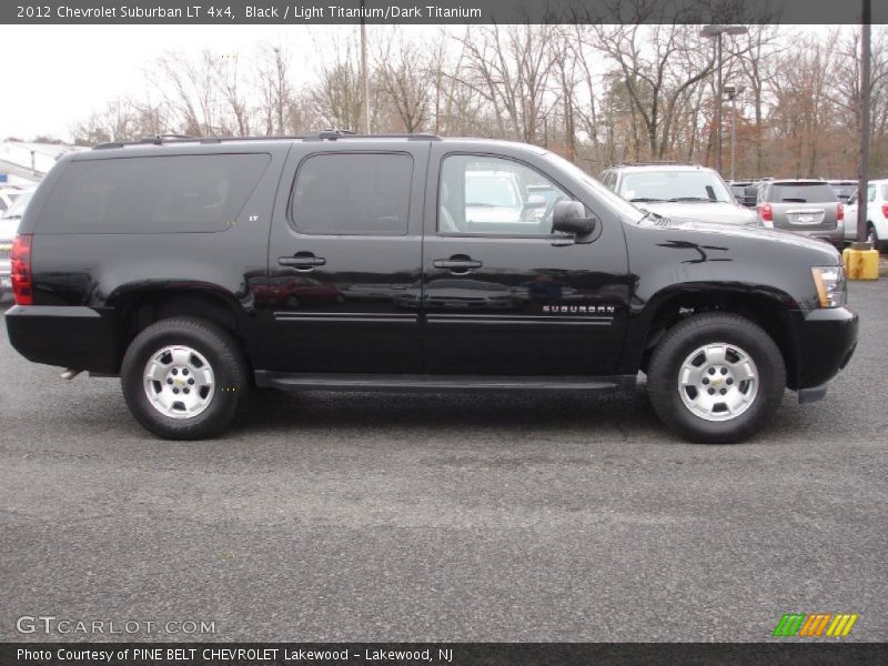 Black / Light Titanium/Dark Titanium 2012 Chevrolet Suburban LT 4x4
