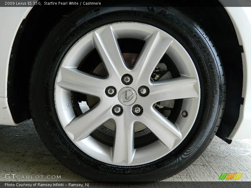 Starfire Pearl White / Cashmere 2009 Lexus ES 350