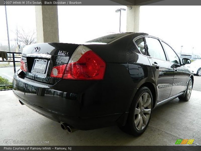 Black Obsidian / Bourbon 2007 Infiniti M 35x Sedan