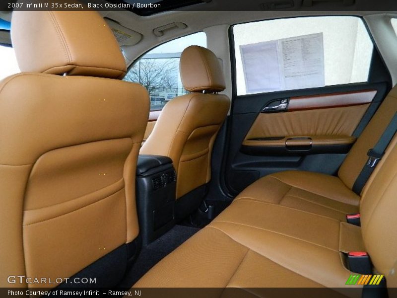 Black Obsidian / Bourbon 2007 Infiniti M 35x Sedan