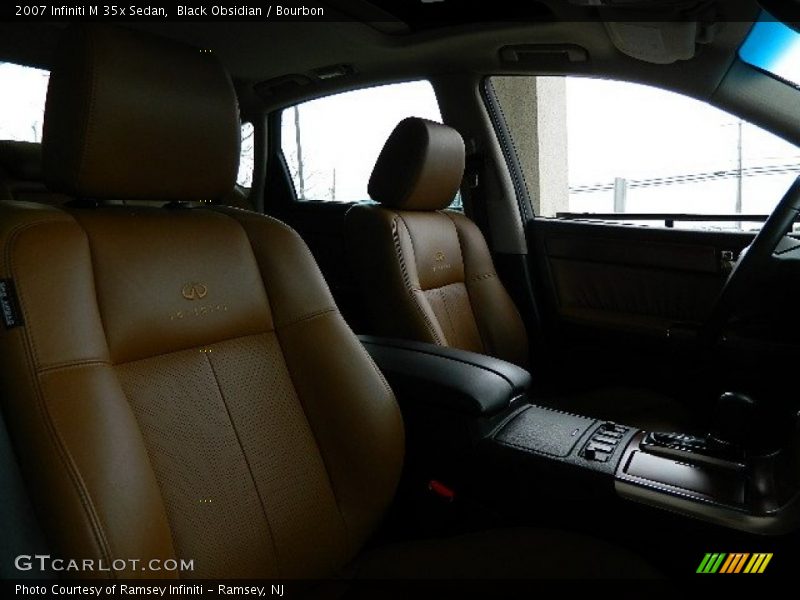 Black Obsidian / Bourbon 2007 Infiniti M 35x Sedan