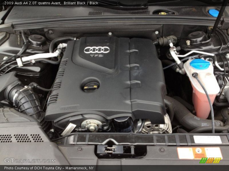  2009 A4 2.0T quattro Avant Engine - 2.0 Liter FSI Turbocharged DOHC 16-Valve VVT 4 Cylinder