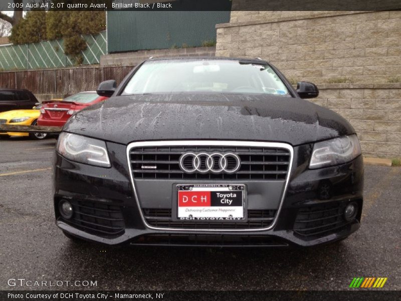 Brilliant Black / Black 2009 Audi A4 2.0T quattro Avant
