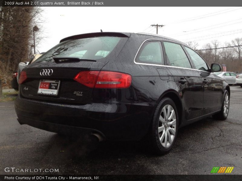 Brilliant Black / Black 2009 Audi A4 2.0T quattro Avant