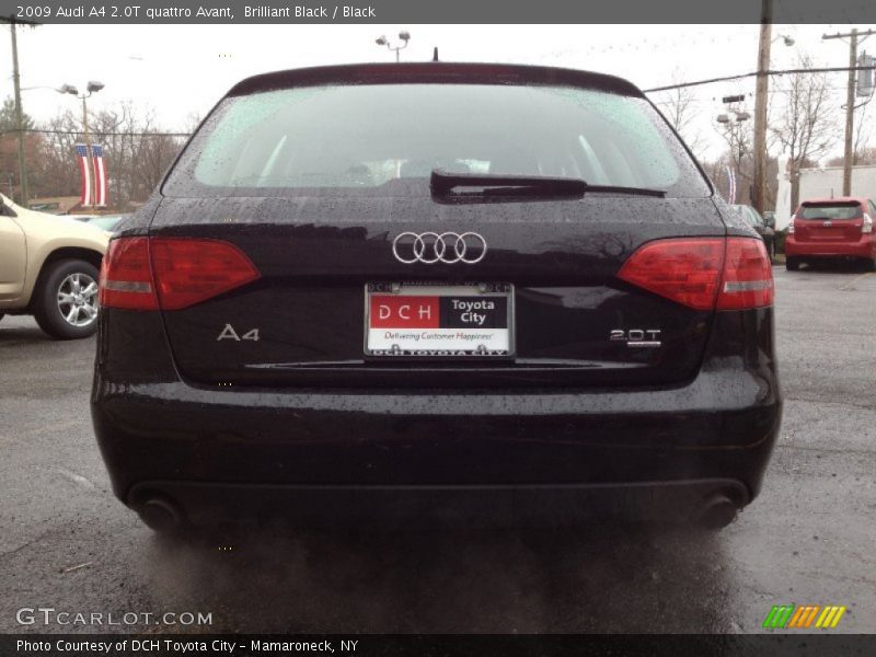 Brilliant Black / Black 2009 Audi A4 2.0T quattro Avant
