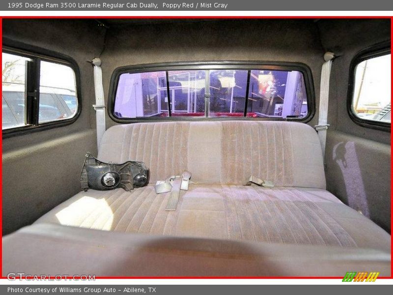 Poppy Red / Mist Gray 1995 Dodge Ram 3500 Laramie Regular Cab Dually