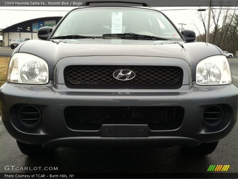 Moonlit Blue / Beige 2004 Hyundai Santa Fe
