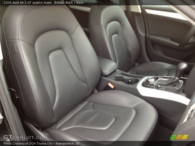 Front Seat of 2009 A4 2.0T quattro Avant