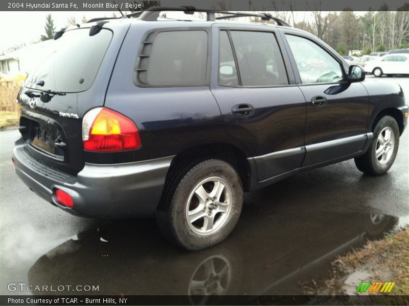Moonlit Blue / Beige 2004 Hyundai Santa Fe