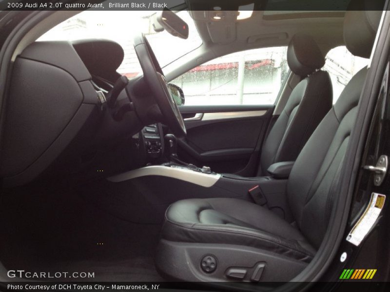 Brilliant Black / Black 2009 Audi A4 2.0T quattro Avant