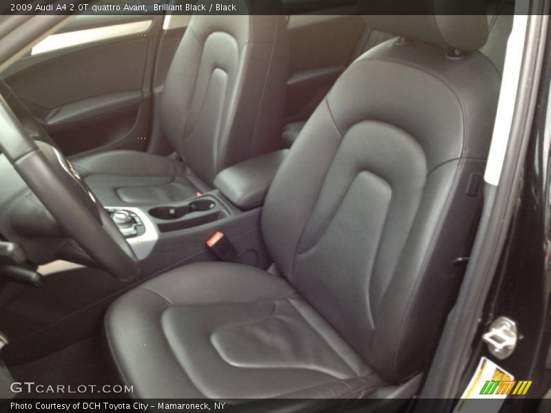 Brilliant Black / Black 2009 Audi A4 2.0T quattro Avant