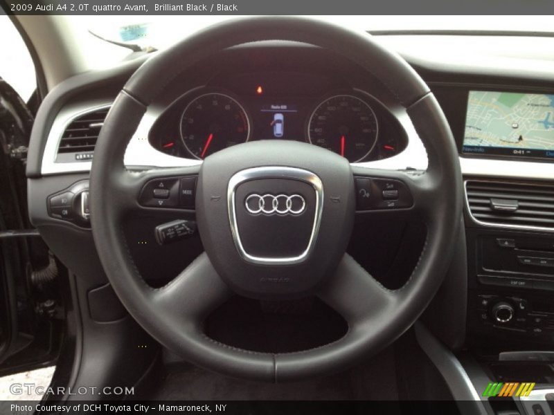 Brilliant Black / Black 2009 Audi A4 2.0T quattro Avant
