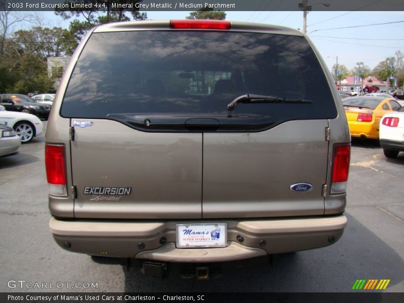Mineral Grey Metallic / Medium Parchment 2003 Ford Excursion Limited 4x4