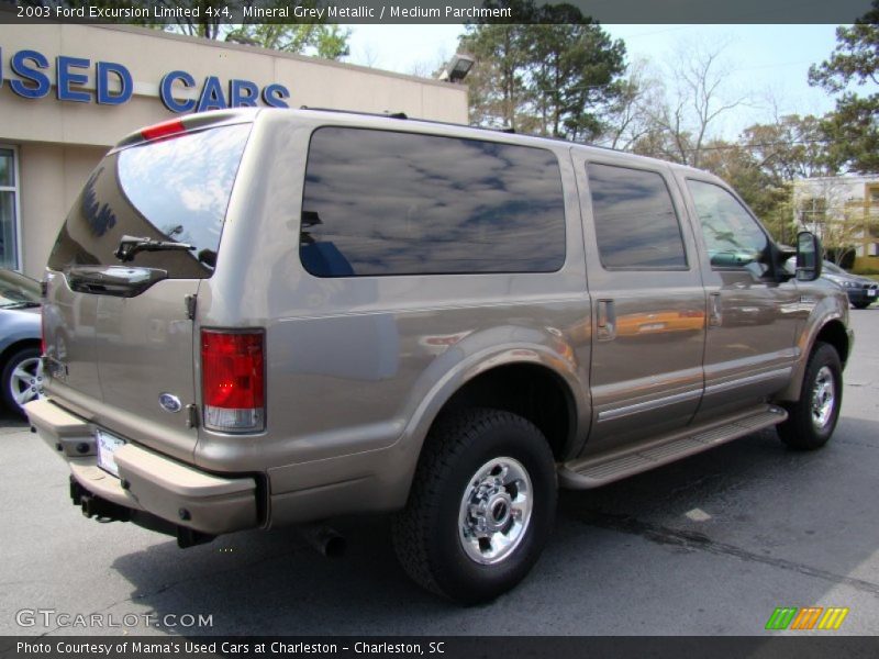 Mineral Grey Metallic / Medium Parchment 2003 Ford Excursion Limited 4x4