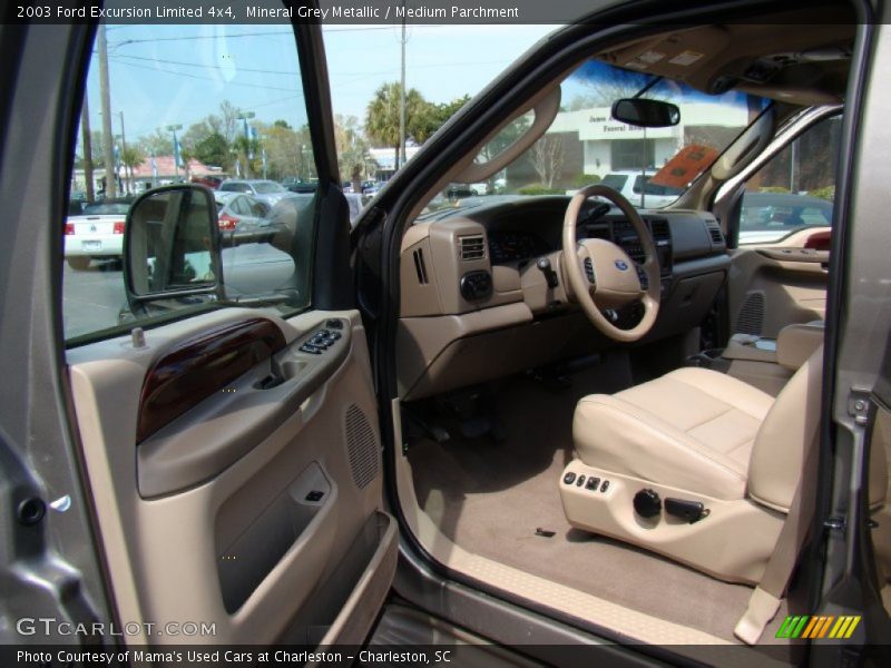  2003 Excursion Limited 4x4 Medium Parchment Interior