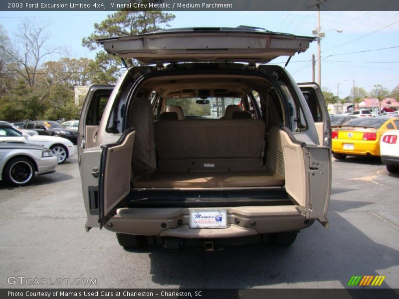 Mineral Grey Metallic / Medium Parchment 2003 Ford Excursion Limited 4x4