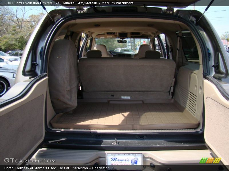 Mineral Grey Metallic / Medium Parchment 2003 Ford Excursion Limited 4x4