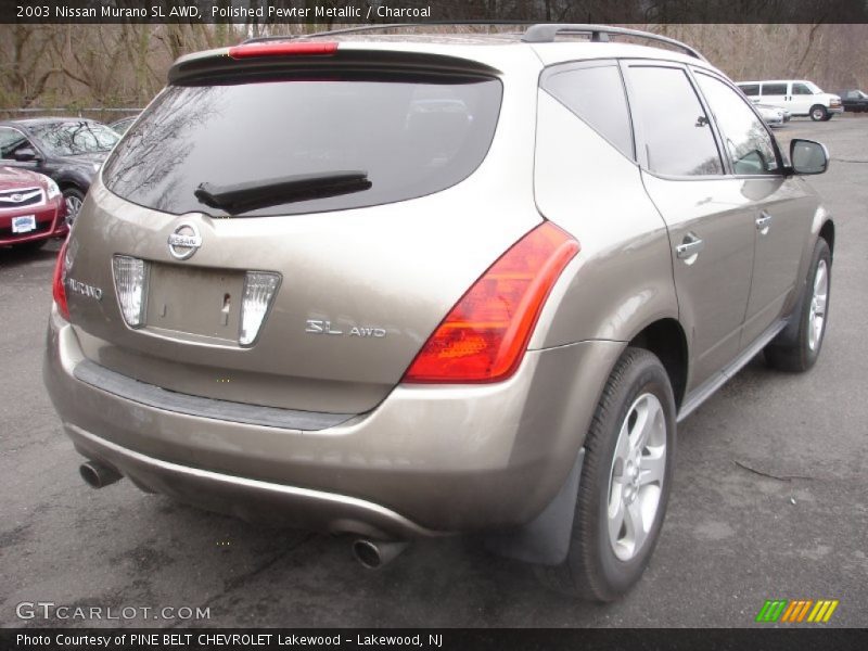 Polished Pewter Metallic / Charcoal 2003 Nissan Murano SL AWD