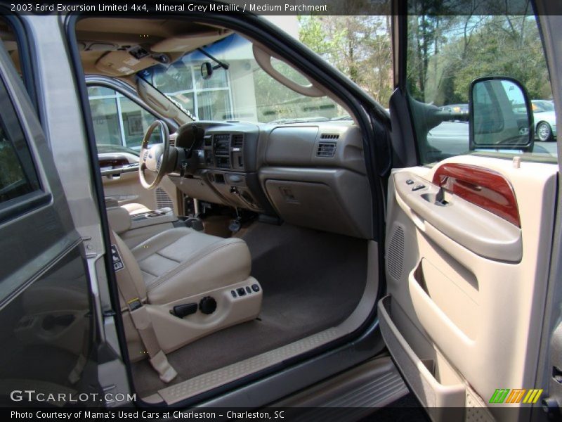 Mineral Grey Metallic / Medium Parchment 2003 Ford Excursion Limited 4x4