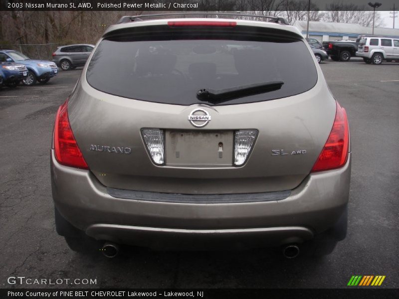 Polished Pewter Metallic / Charcoal 2003 Nissan Murano SL AWD