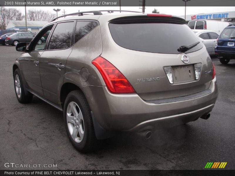 Polished Pewter Metallic / Charcoal 2003 Nissan Murano SL AWD