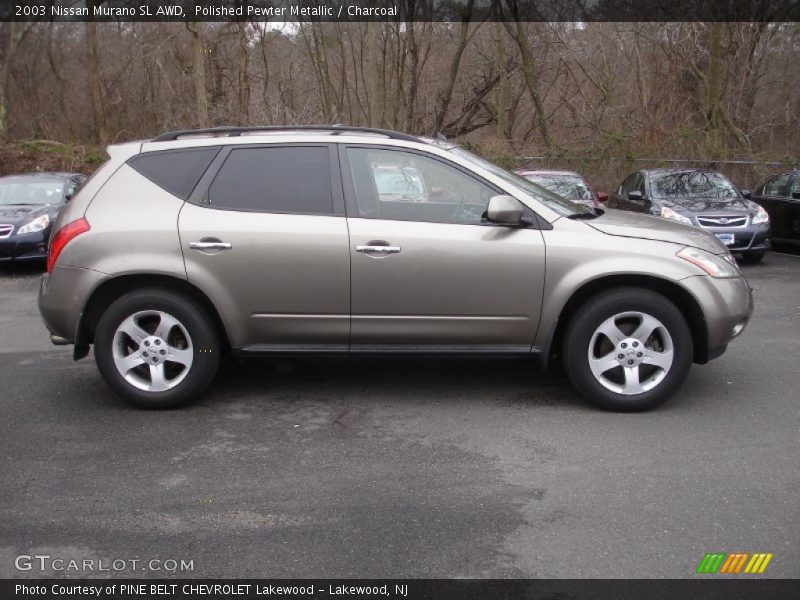 Polished Pewter Metallic / Charcoal 2003 Nissan Murano SL AWD