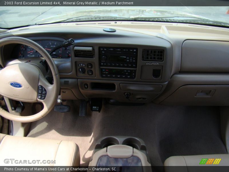 Mineral Grey Metallic / Medium Parchment 2003 Ford Excursion Limited 4x4