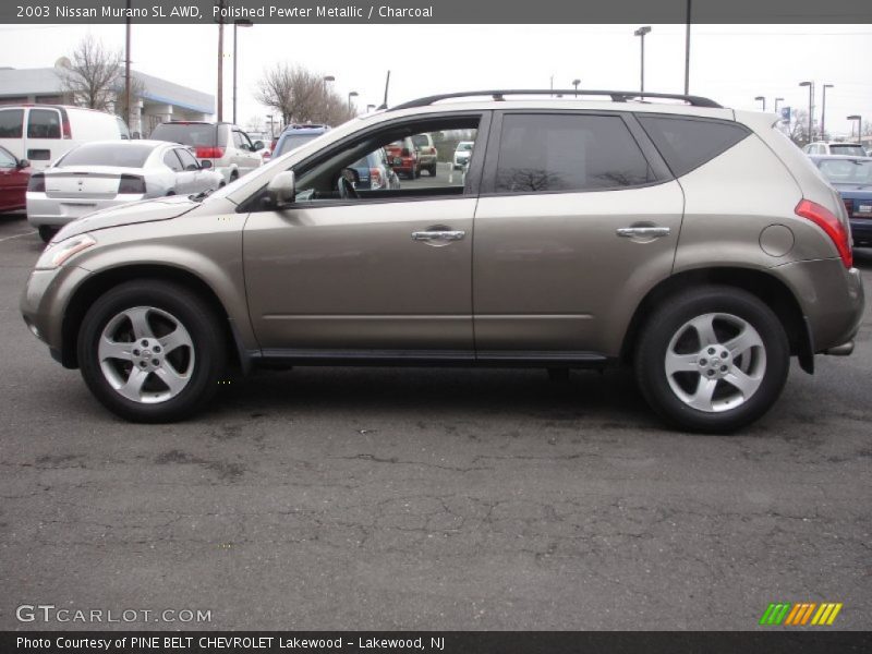 Polished Pewter Metallic / Charcoal 2003 Nissan Murano SL AWD