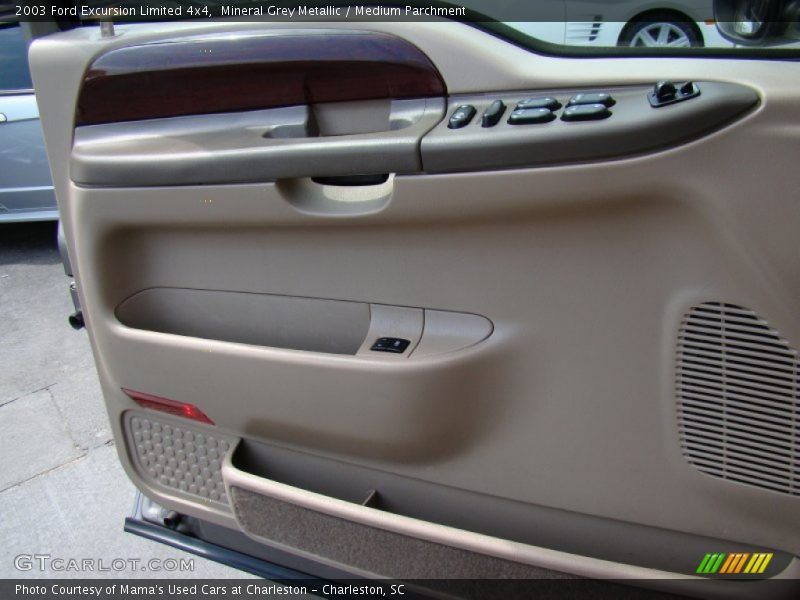 Mineral Grey Metallic / Medium Parchment 2003 Ford Excursion Limited 4x4