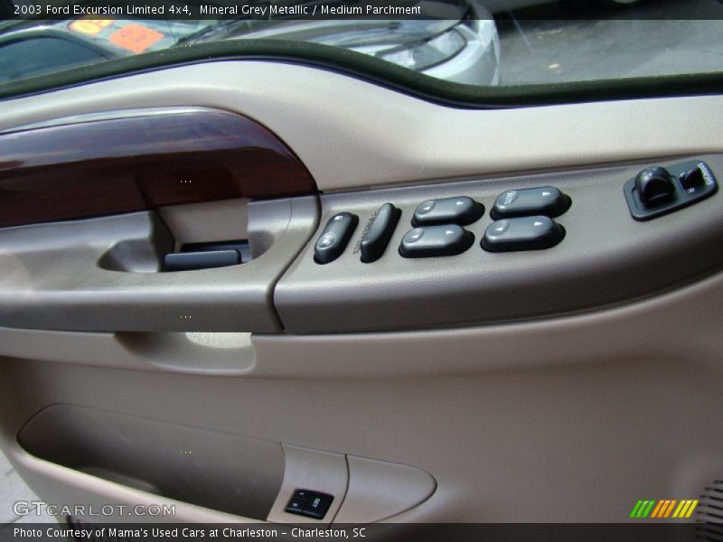 Mineral Grey Metallic / Medium Parchment 2003 Ford Excursion Limited 4x4