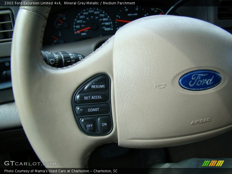 Mineral Grey Metallic / Medium Parchment 2003 Ford Excursion Limited 4x4