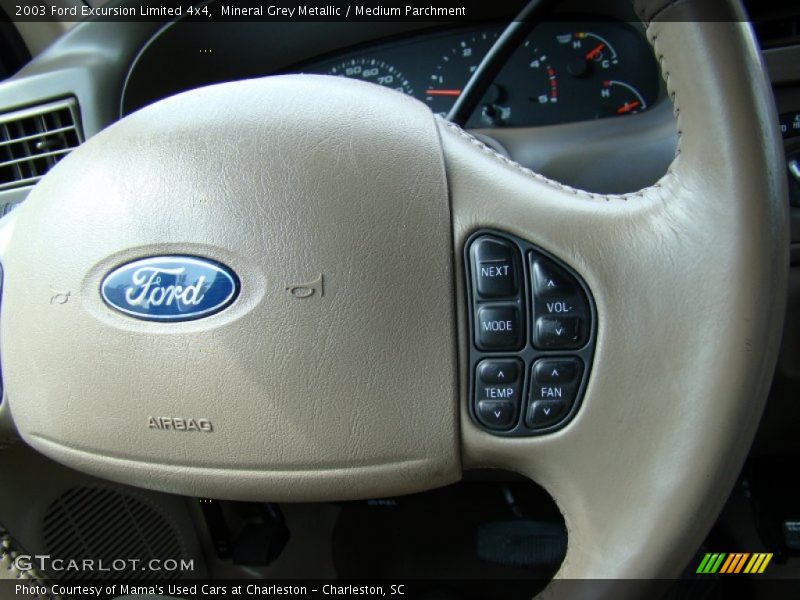 Mineral Grey Metallic / Medium Parchment 2003 Ford Excursion Limited 4x4