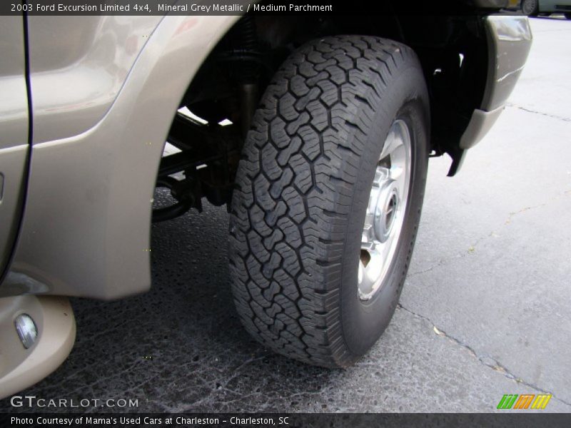 Mineral Grey Metallic / Medium Parchment 2003 Ford Excursion Limited 4x4