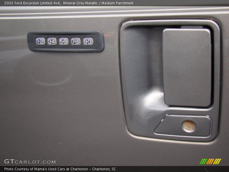 Mineral Grey Metallic / Medium Parchment 2003 Ford Excursion Limited 4x4
