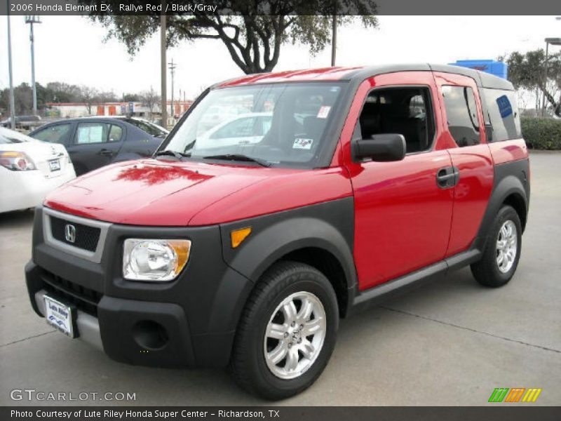 Rallye Red / Black/Gray 2006 Honda Element EX