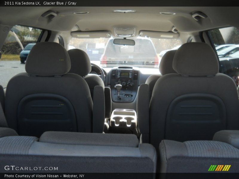 Glacier Blue / Gray 2011 Kia Sedona LX