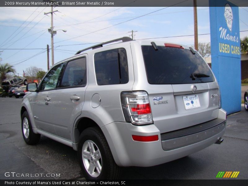 Brilliant Silver Metallic / Stone 2009 Mercury Mariner Hybrid