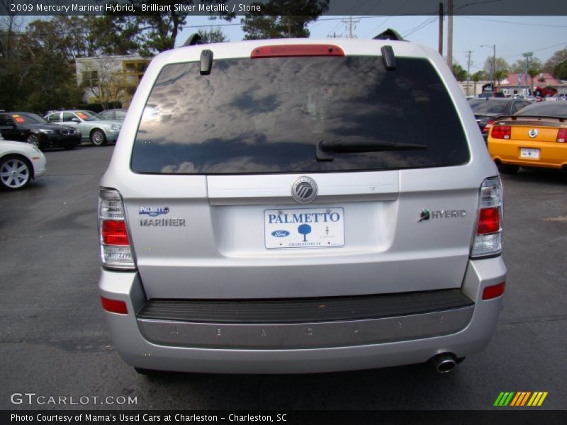 Brilliant Silver Metallic / Stone 2009 Mercury Mariner Hybrid