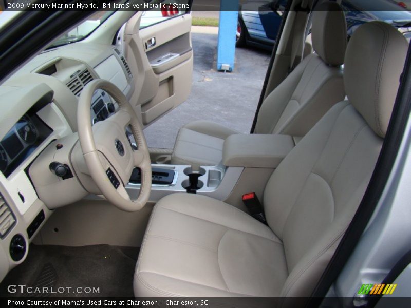 Brilliant Silver Metallic / Stone 2009 Mercury Mariner Hybrid