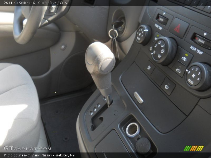 Glacier Blue / Gray 2011 Kia Sedona LX