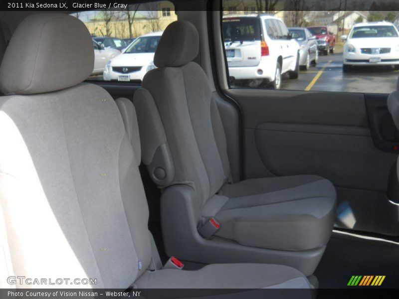 Glacier Blue / Gray 2011 Kia Sedona LX