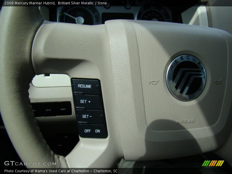 Brilliant Silver Metallic / Stone 2009 Mercury Mariner Hybrid