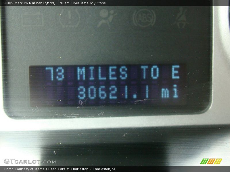 Brilliant Silver Metallic / Stone 2009 Mercury Mariner Hybrid