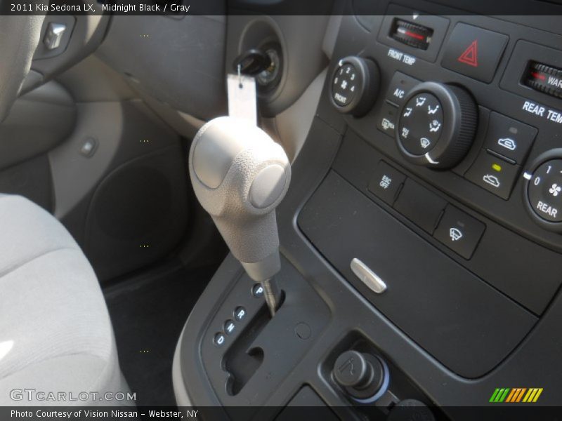 Midnight Black / Gray 2011 Kia Sedona LX