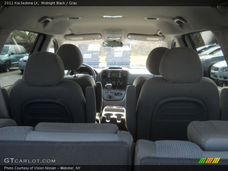 Midnight Black / Gray 2011 Kia Sedona LX